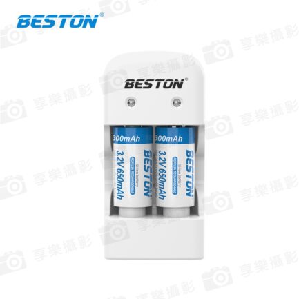 【Beston CR123A 3.2V 充電電池組】含充電器+CR123A電池2顆 650mAh CR123 16340 Micro USB充電 充電鋰電池 磷酸鐵鋰 相機電池 拍立得電池：圖片 14