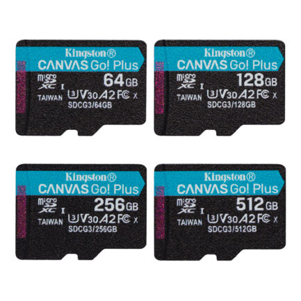 【Kingston金士頓 Canvas Go Plus microSD記憶卡】TF 64G/128G/256G/512G 4K UHD 運動攝影機 空拍機 Android裝置：圖片 2