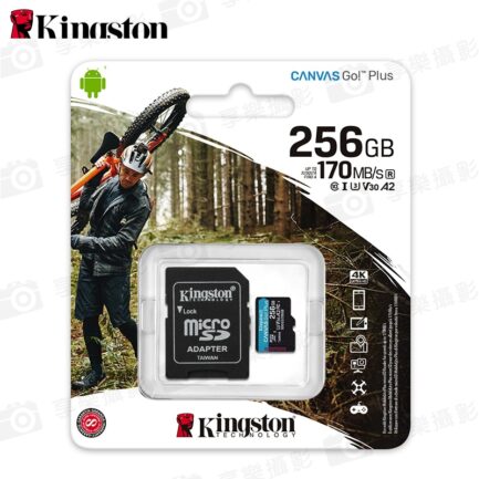 【Kingston金士頓 Canvas Go Plus microSD記憶卡】TF 64G/128G/256G/512G 4K UHD 運動攝影機 空拍機 Android裝置：圖片 9