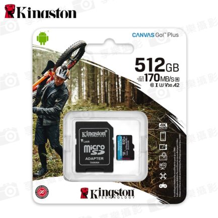 【Kingston金士頓 Canvas Go Plus microSD記憶卡】TF 64G/128G/256G/512G 4K UHD 運動攝影機 空拍機 Android裝置：圖片 10