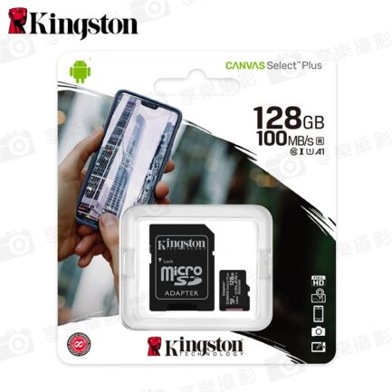 【Kingston金士頓 Canvas Select Plus microSD記憶卡】32G/64G/128G/256G/512G TF 手機記憶卡